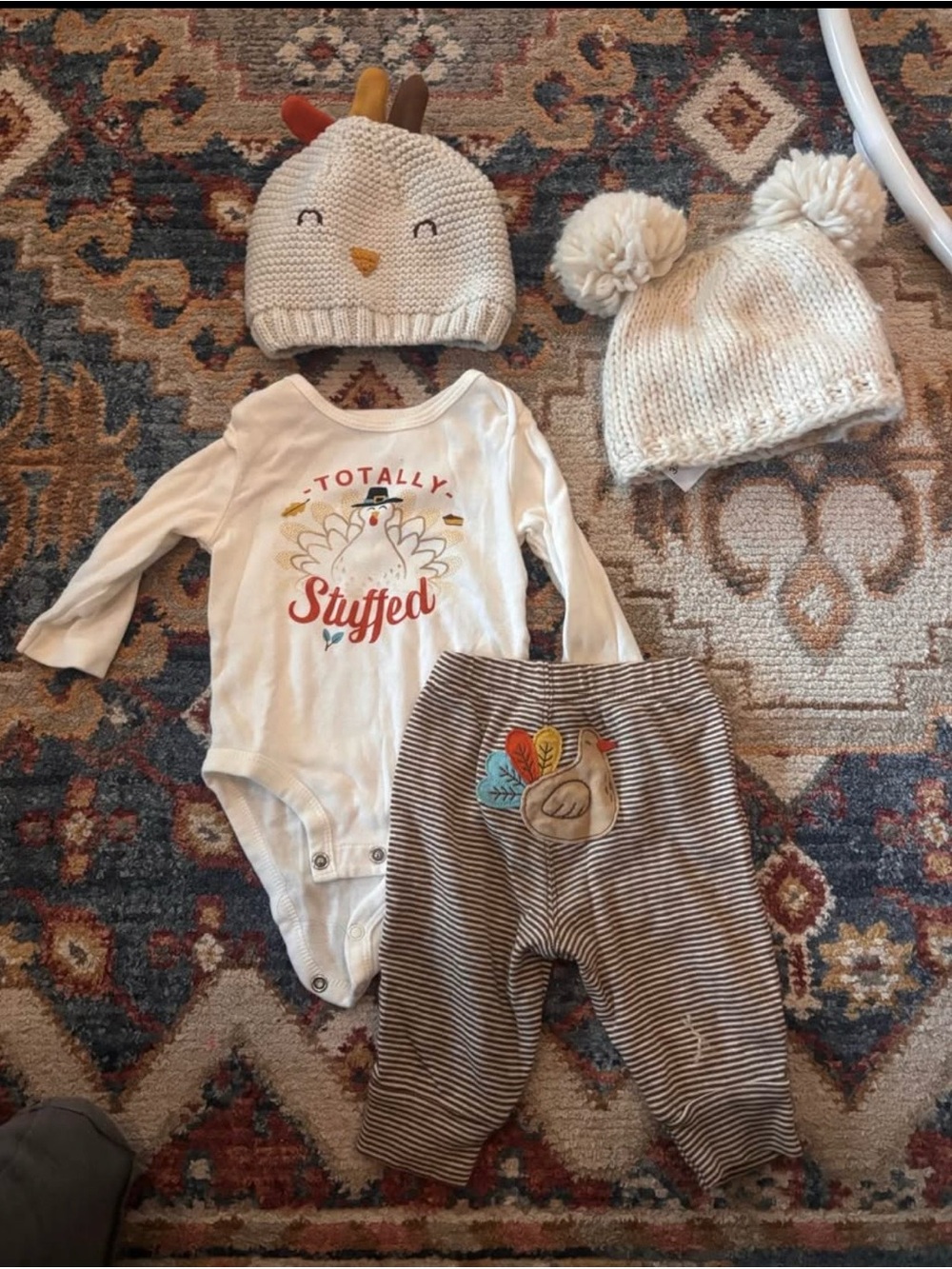 Carters Totally Stuffed' Long-Sleeve One-Piece Bodysuit